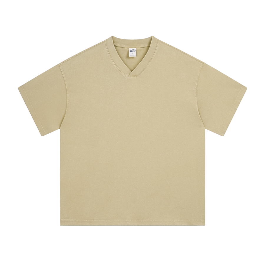 V-NECK RETRO TEE