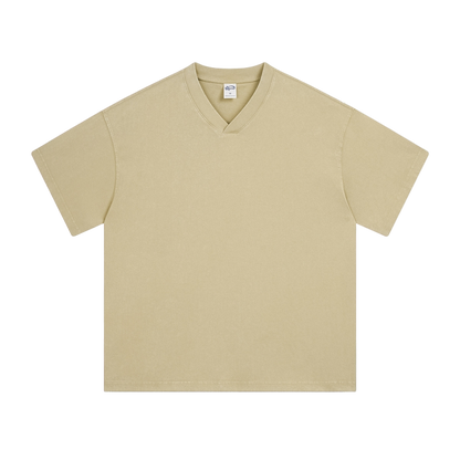 V-NECK RETRO TEE