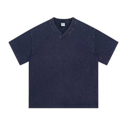 V-NECK RETRO TEE
