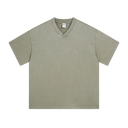 V-NECK RETRO TEE