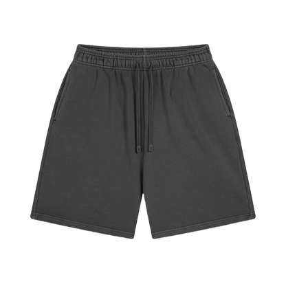 FLEECE BLEACHED SHORTS