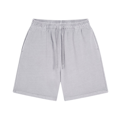 FLEECE BLEACHED SHORTS