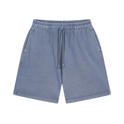 FLEECE BLEACHED SHORTS