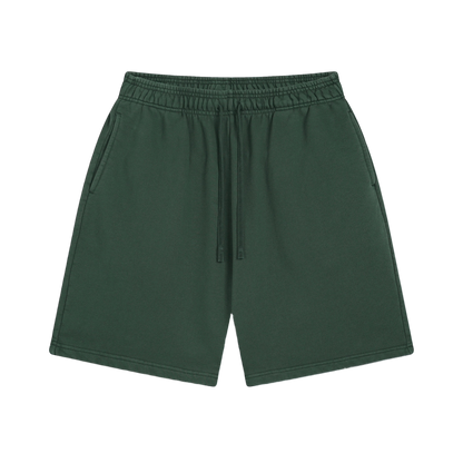 FLEECE BLEACHED SHORTS