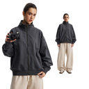 HIGH NECK ZIP-UP