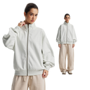 HIGH NECK ZIP-UP