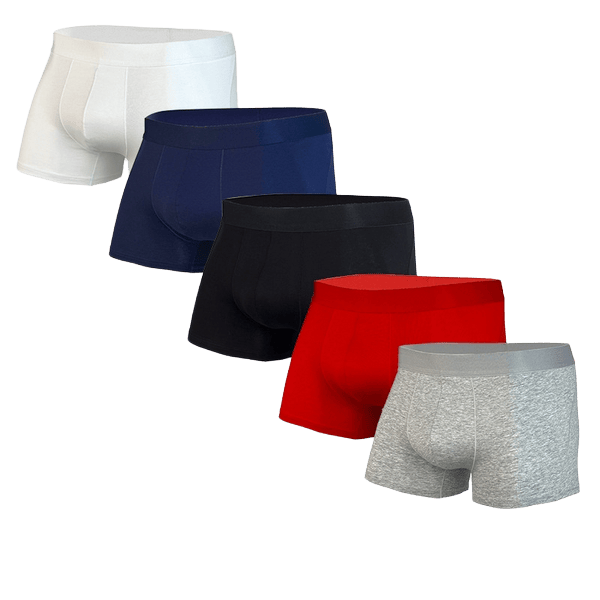 MULTI COTTON BOXER X5 PACK