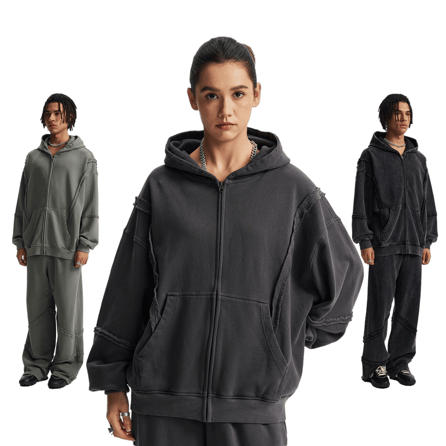 EDGY ZIP-UP
