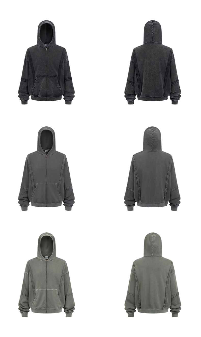EDGY ZIP-UP