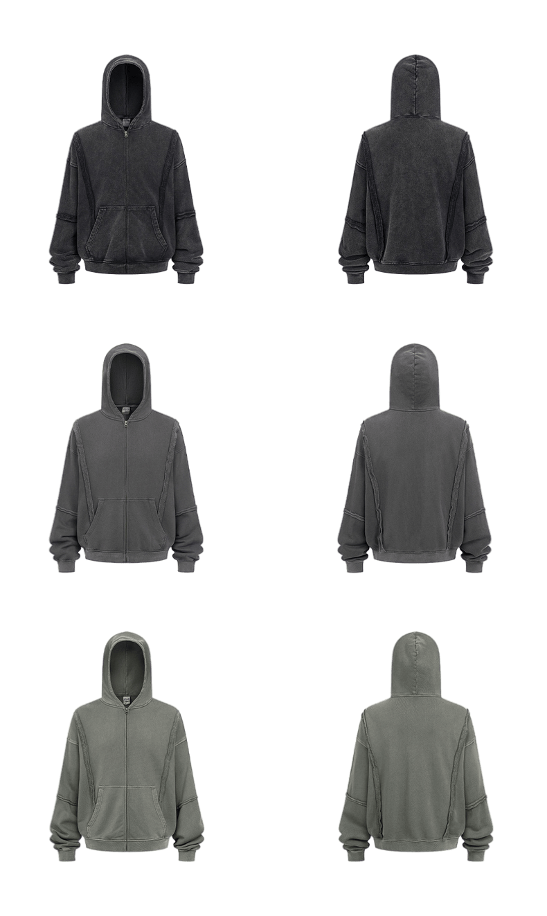 EDGY ZIP-UP