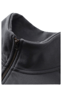 HIGH NECK ZIP-UP