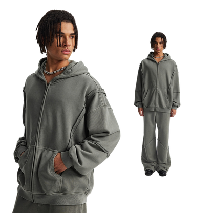 EDGY ZIP-UP