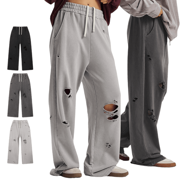 RIPPED OFF SWEATPANTS