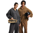 OVERWORKED ZIP-UP