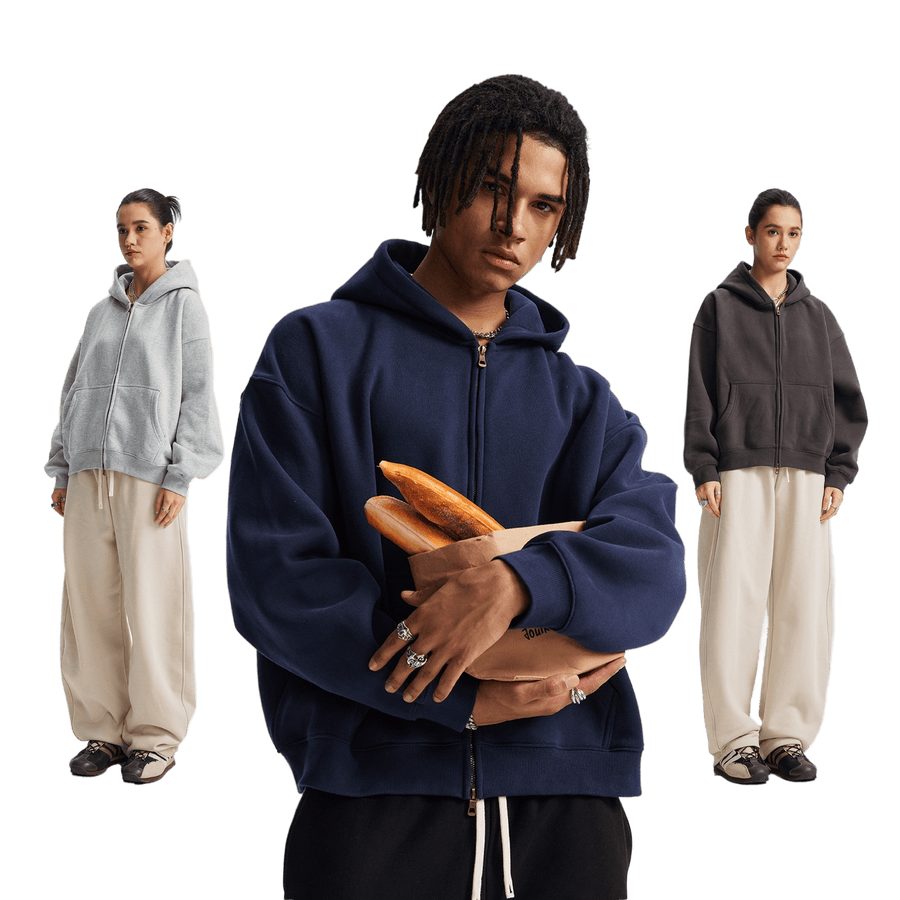 BOXY ZIP-UP