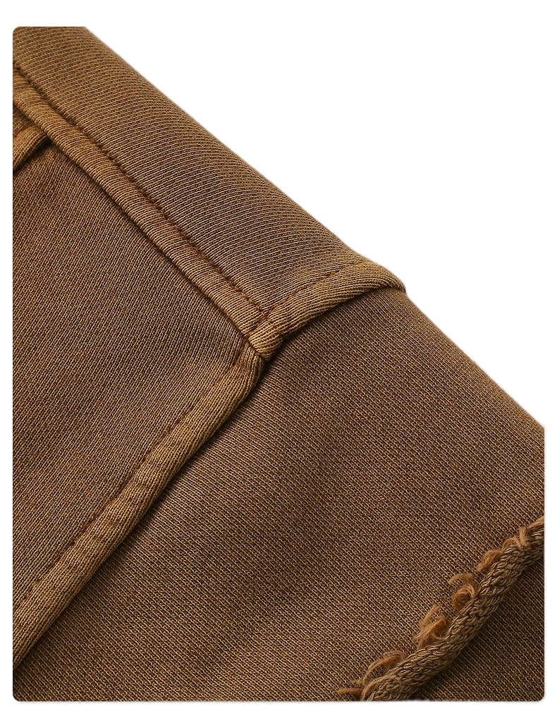 OVERWORKED ZIP-UP