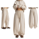 XTRA OVERSIZED FLEECE SWEATPANTS