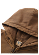 OVERWORKED ZIP-UP