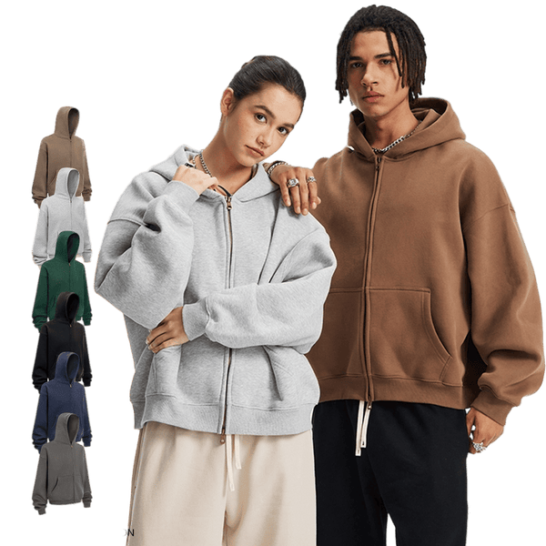 BOXY ZIP-UP