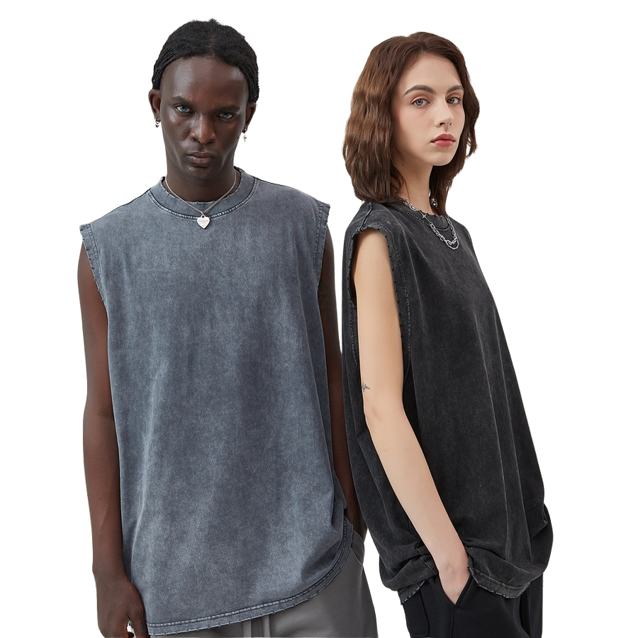 BLEACHED TANK TOP