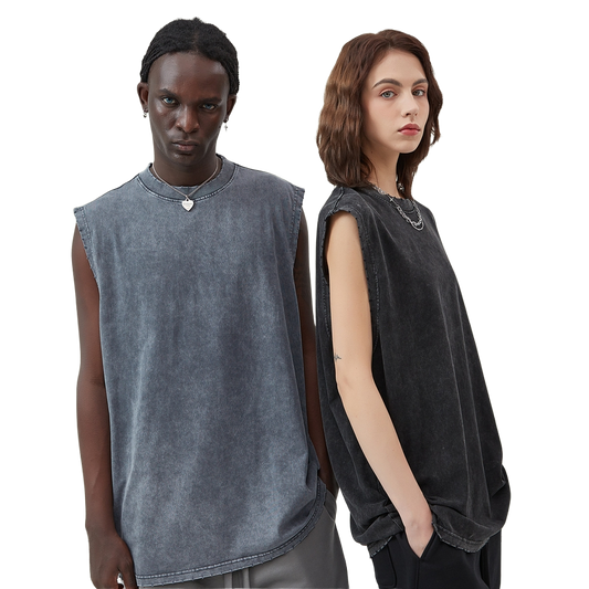 BLEACHED TANK TOP
