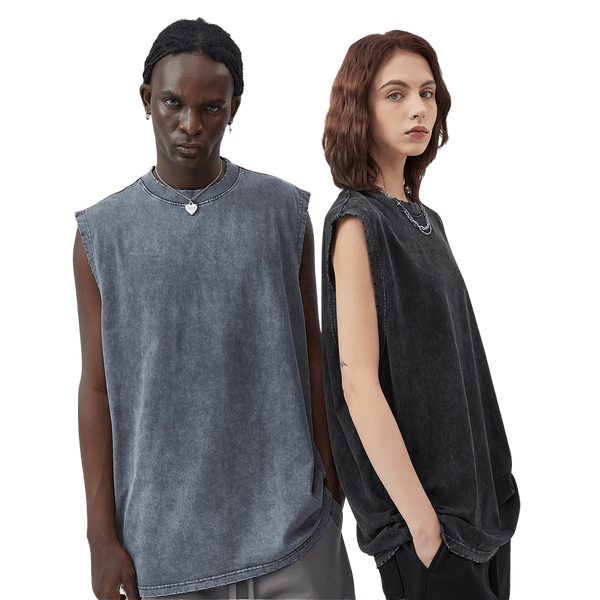 BLEACHED TANK TOP