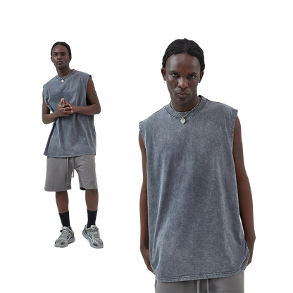 BLEACHED TANK TOP