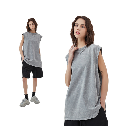 BLEACHED TANK TOP