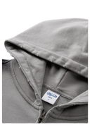 STAINED ZIP-UP