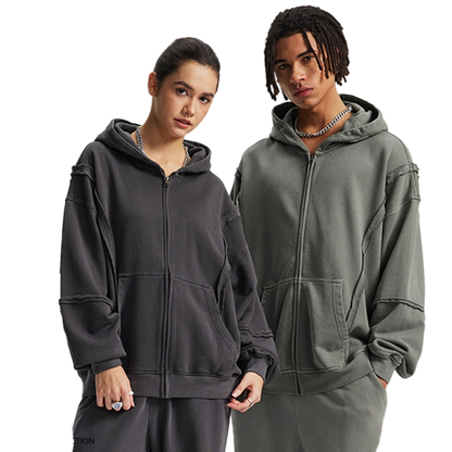 EDGY ZIP-UP