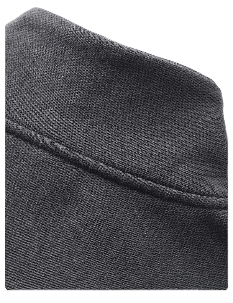 HIGH NECK ZIP-UP