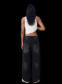 Faded Black jeans back