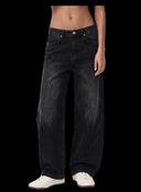 Faded Black jeans front
