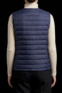 Lightweight Puffer Vest Navy, back