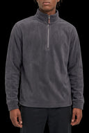Polar Quarter-Zip Dark Grey, front