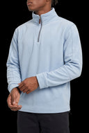 Polar Quarter-Zip Light Blue, front